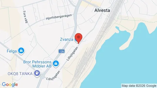 Lokaler til leie i Alvesta – Bilde fra Google Street View