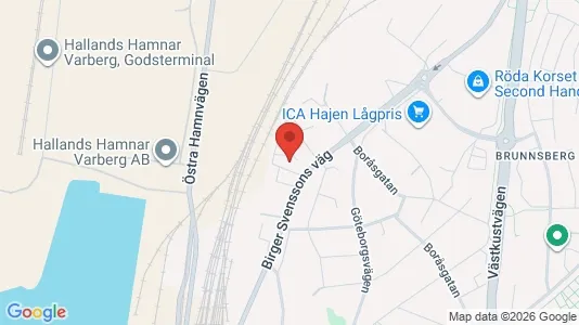 Lokaler til leie i Varberg – Bilde fra Google Street View