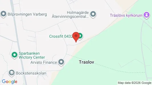 Commercial properties for rent i Varberg - kort over placeringen
