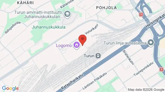 Office spaces for rent i Turku - kort over placeringen