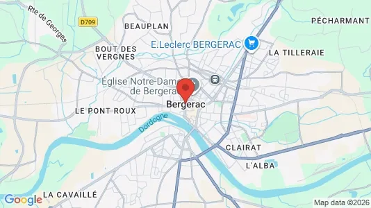 Gewerbeflächen zur Miete i Bergerac – Foto von Google Street View