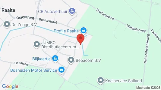 Bedrijfsruimtes te huur i Raalte - Foto uit Google Street View