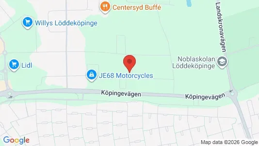 Varastot Vuokrattavana i Kävlinge - Kuva Google Street Viewstä