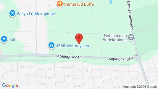 Varastot Vuokrattavana i Kävlinge - Kuva Google Street Viewstä