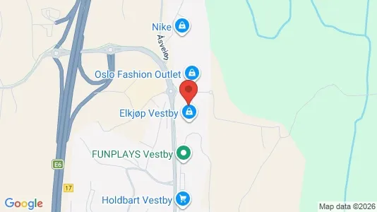 Gewerbeflächen zur Miete i Vestby – Foto von Google Street View