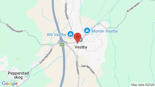 Lokaler til leie i Vestby – Bilde fra Google Street View