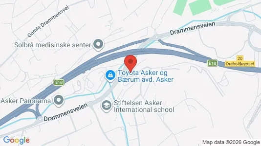 Liikekiinteistöt Vuokrattavana i Asker - Kuva Google Street Viewstä