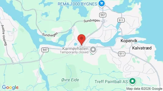 Gewerbeflächen zur Miete i Karmøy – Foto von Google Street View