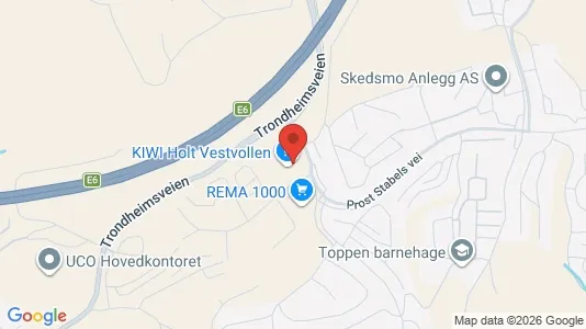 Lokaler til leje i Skedsmo - kort over placeringen