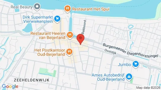 Lokaler til leje i Oud-Beijerland - Foto fra Google Street View