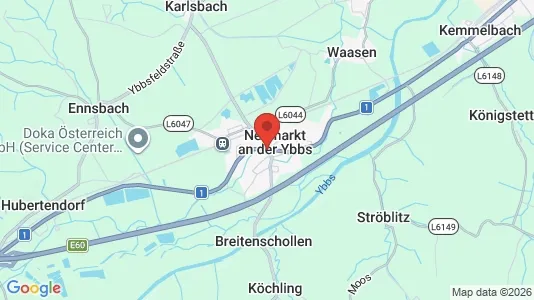 Büros zur Miete i Neumarkt an der Ybbs – Foto von Google Street View