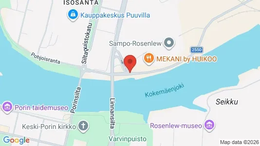 Lager til leie i Pori – Bilde fra Google Street View