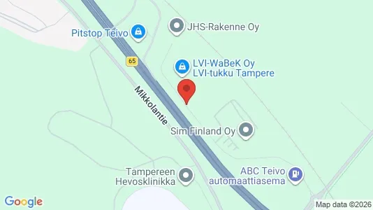 Varastot Vuokrattavana i Ylöjärvi - Kuva Google Street Viewstä