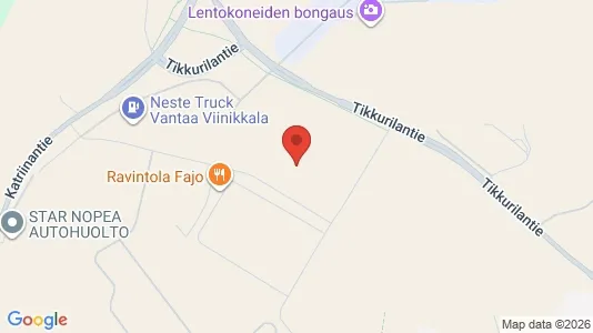 Lagerlokaler til leje i Vantaa - Foto fra Google Street View