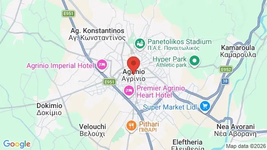 Büros zur Miete i Agrinio – Foto von Google Street View