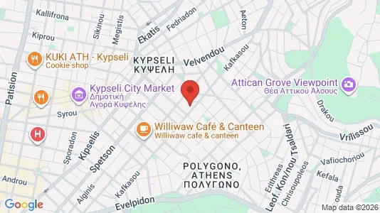 Office spaces for rent i Galatsi - kort over placeringen