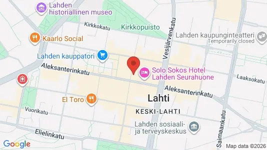 Varastot Vuokrattavana i Lahti - Kuva Google Street Viewstä