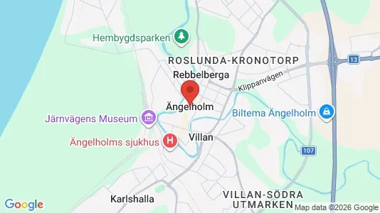 Winkels te huur i Ängelholm - Foto uit Google Street View