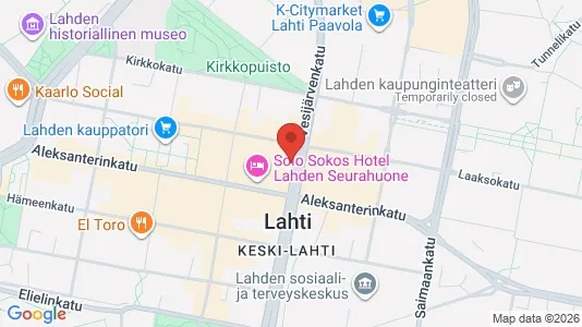 Lokaler til leje i Lahti - Foto fra Google Street View