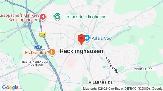 Ladenlokale zur Miete i Recklinghausen – Foto von Google Street View