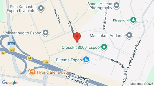 Lokaler til leje i Espoo - Foto fra Google Street View