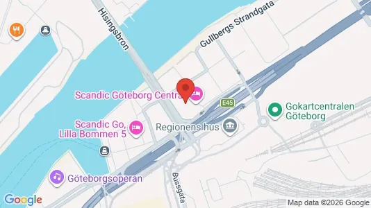 Kontorlokaler til leje i Gøteborg Centrum - Foto fra Google Street View