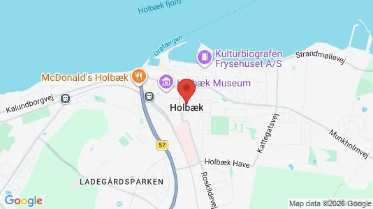 Lokaler til leie i Holbæk – Bilde fra Google Street View