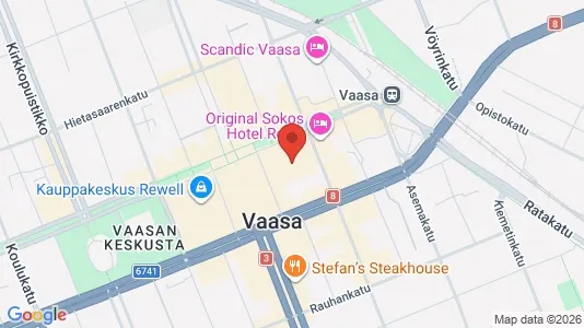 Lokaler til leie i Vaasa – Bilde fra Google Street View