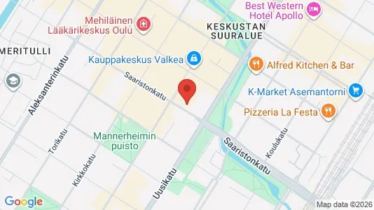 Varastot Vuokrattavana i Oulu - Kuva Google Street Viewstä
