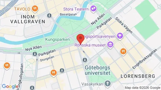 Kontorlokaler til leje i Gøteborg Centrum - Foto fra Google Street View