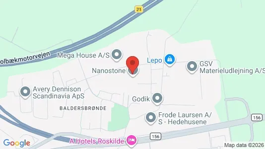 Kantorruimte te huur i Hedehusene - Foto uit Google Street View