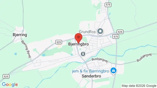 Kaupat Vuokrattavana i Bjerringbro - Kuva Google Street Viewstä