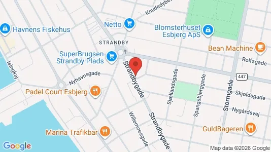 Kontorer til leie i Esbjerg – Bilde fra Google Street View