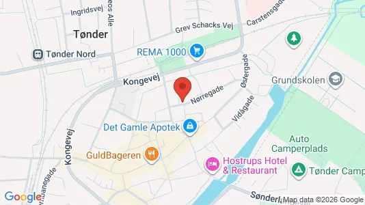 Kontorer til leie i Tønder – Bilde fra Google Street View