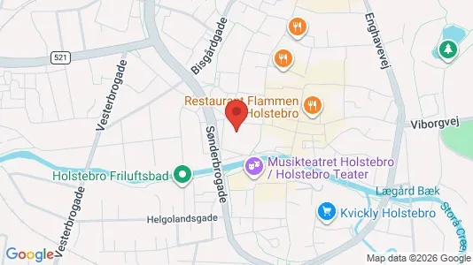 Kantorruimte te huur i Holstebro - Foto uit Google Street View