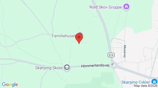 Kontorlokaler til leje i Skørping - Foto fra Google Street View