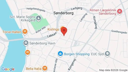 Kantorruimte te huur i Sønderborg - Foto uit Google Street View