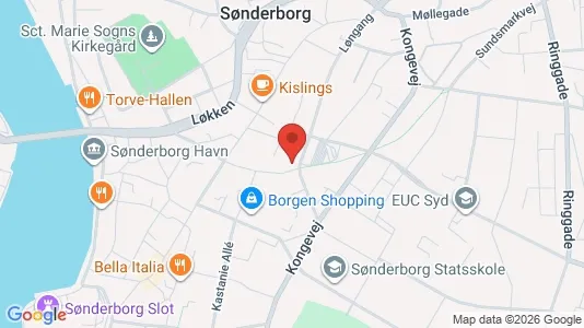 Kontorer til leie i Sønderborg – Bilde fra Google Street View
