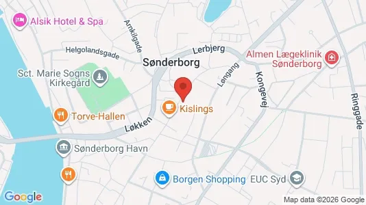 Kontorer til leie i Sønderborg – Bilde fra Google Street View