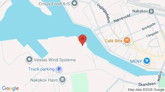 Varastot Vuokrattavana i Nakskov - Kuva Google Street Viewstä