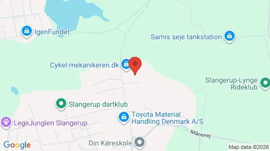 Toimistotilat Vuokrattavana i Slangerup - Kuva Google Street Viewstä