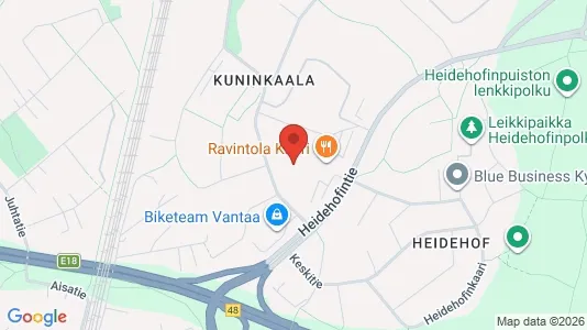 Magazijnen te huur i Vantaa - kort over placeringen