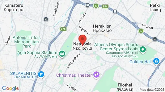 Butikslejemål til leje i Nea Ionia - Foto fra Google Street View