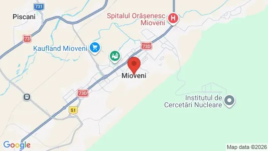 Lokaler til leje i Mioveni - Foto fra Google Street View