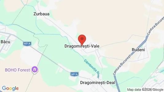 Büros zur Miete i Dragomireşti-Vale - kort over placeringen