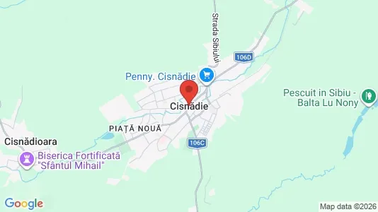 Office spaces for rent i Cisnădie - Photo from Google Street View
