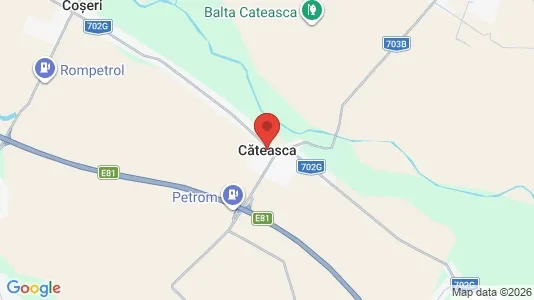 Office spaces for rent i Căteasca - Photo from Google Street View