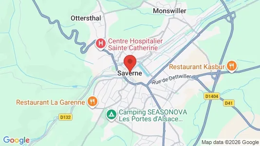 Büros zur Miete i Saverne – Foto von Google Street View