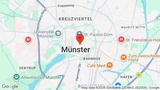 Varastot Vuokrattavana i Münster - Kuva Google Street Viewstä