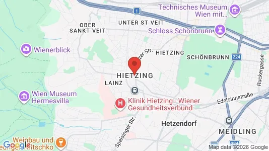 Werkstätte zur Miete i Wien Hietzing – Foto von Google Street View